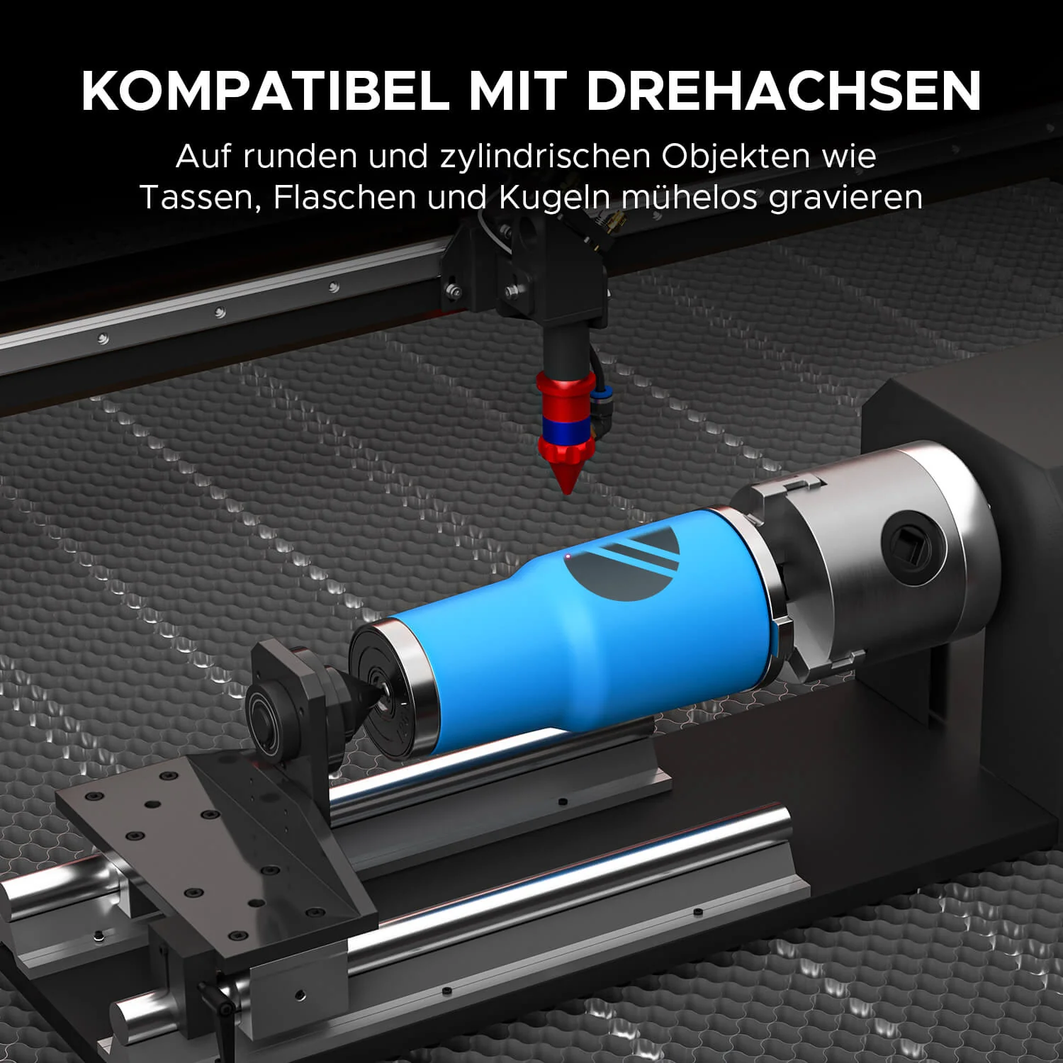100W CO2 Laser Graviermaschine & Cutter mit 1000x600mm Gravurfläche | Max-1060R - Image 16