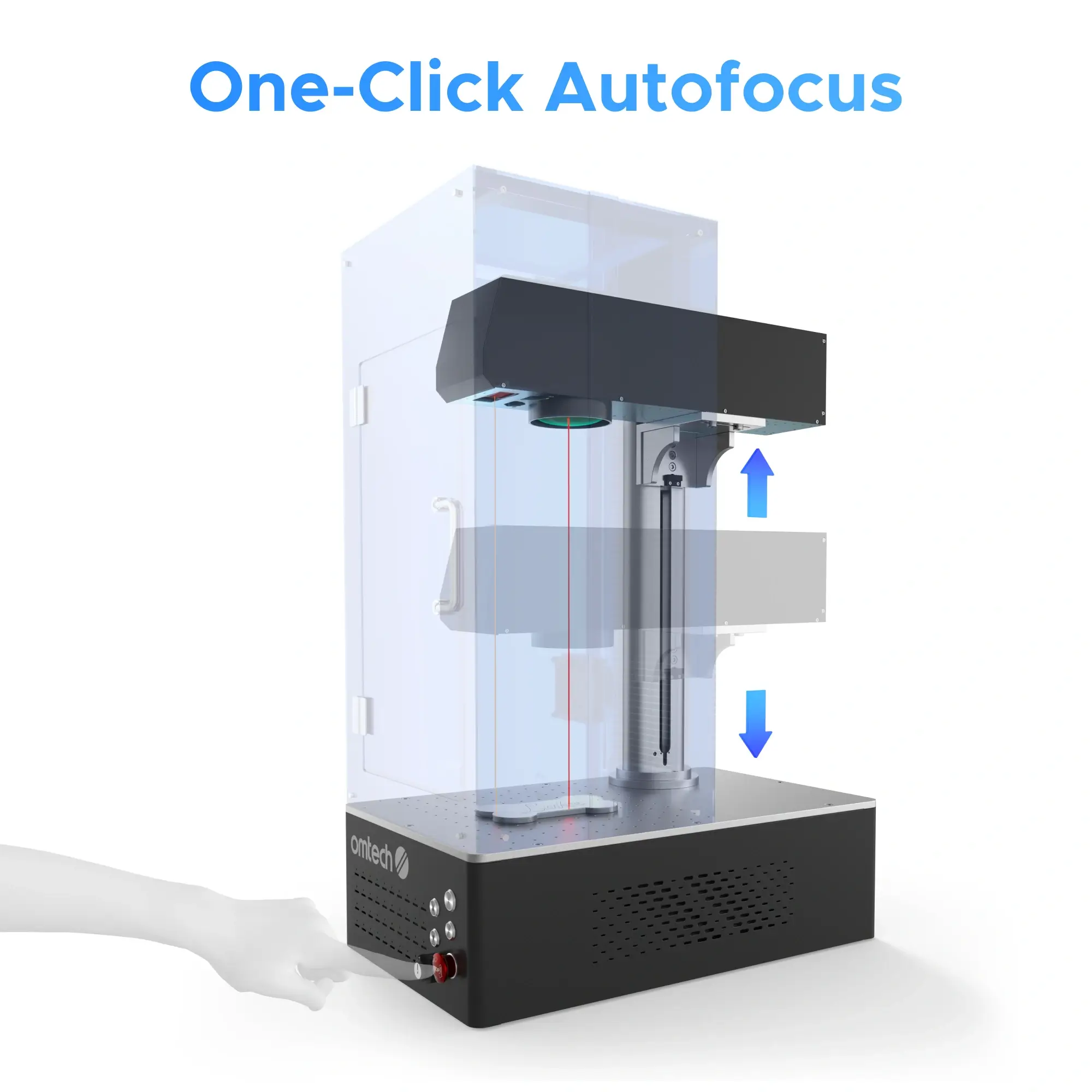 20W MOPA Laser Graviermaschine mit Autofokus für Metallgravur | M20C - Image 4