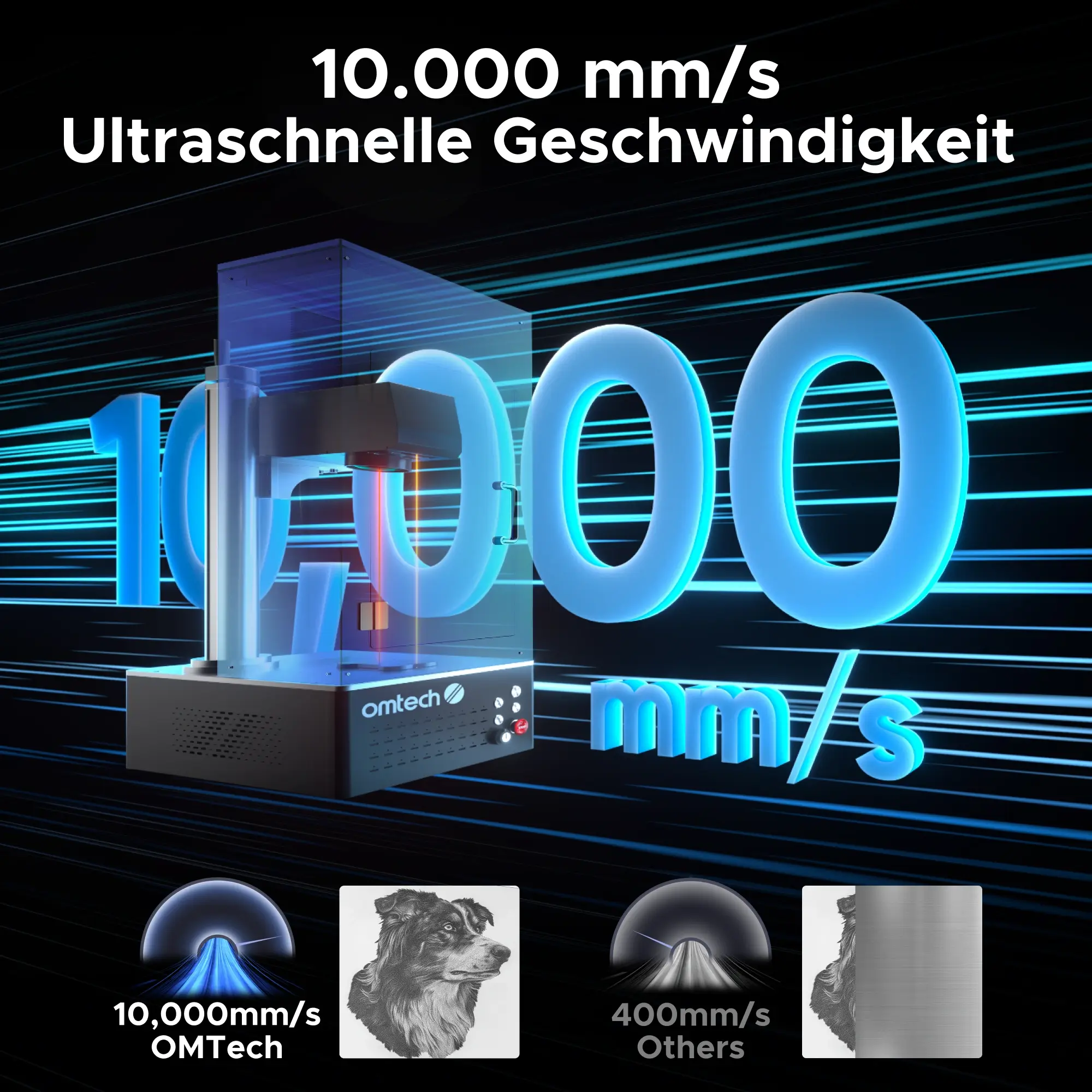 30W MOPA Laser Graviermaschine mit Autofokus für Metallgravur | M30C - Image 6