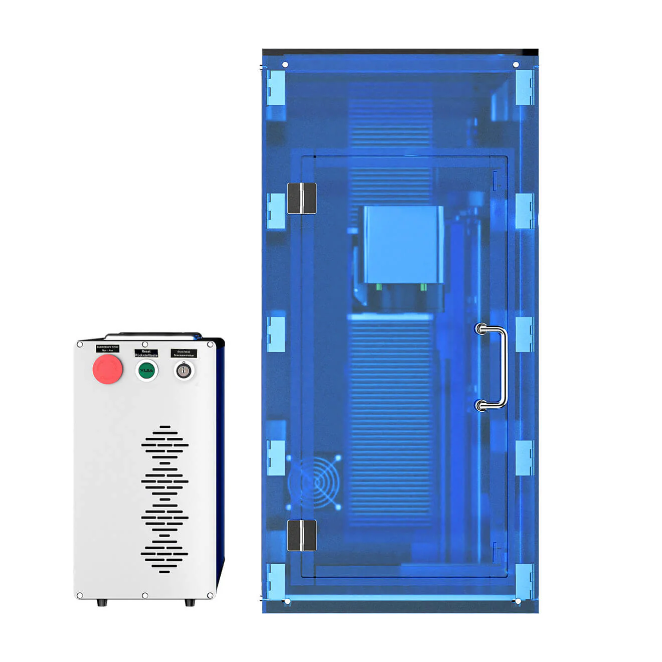 50W Faserlaser Graviermaschine für Metallgravur & Metallbeschriftung | F-50 - Image 3