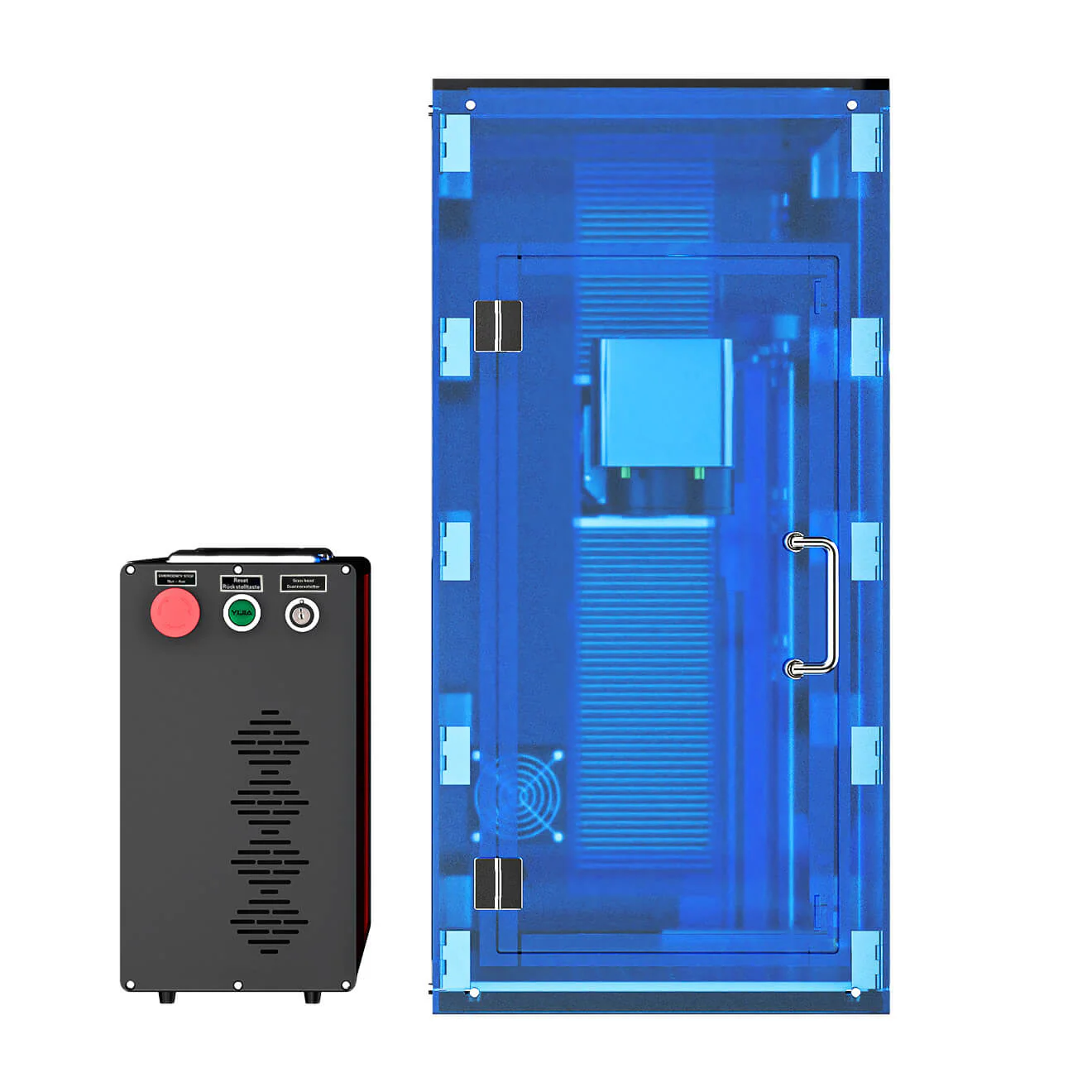 60W MOPA JPT Laser Graviermaschine für farbige Metallgravur & Metallbeschriftung | M-60 - Image 4