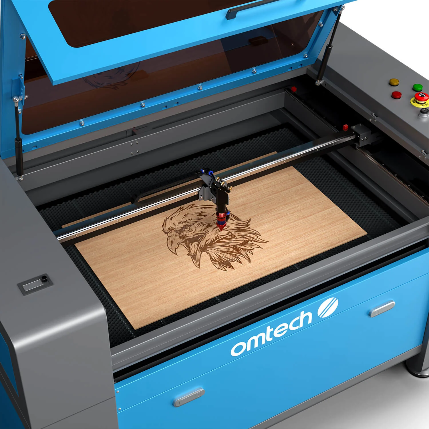 90W Lasercutter & Laser Graviermaschine mit 900x600mm Gravurfläche | Turbo-968 - Image 6