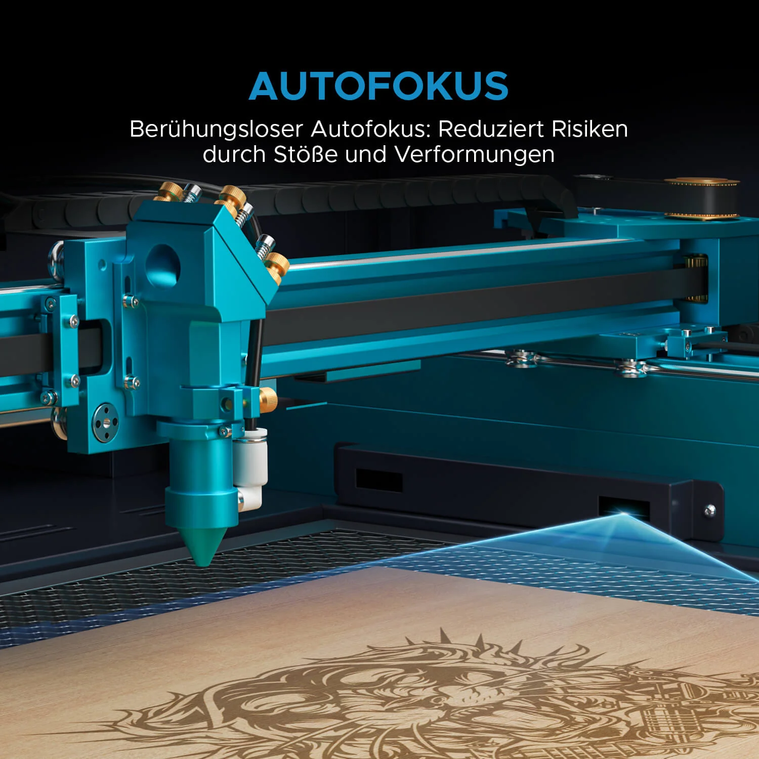 90W CO2 Laser Cutter & Graviermaschine mit 700x500mm Gravurfläche | Pronto-35N - Image 13