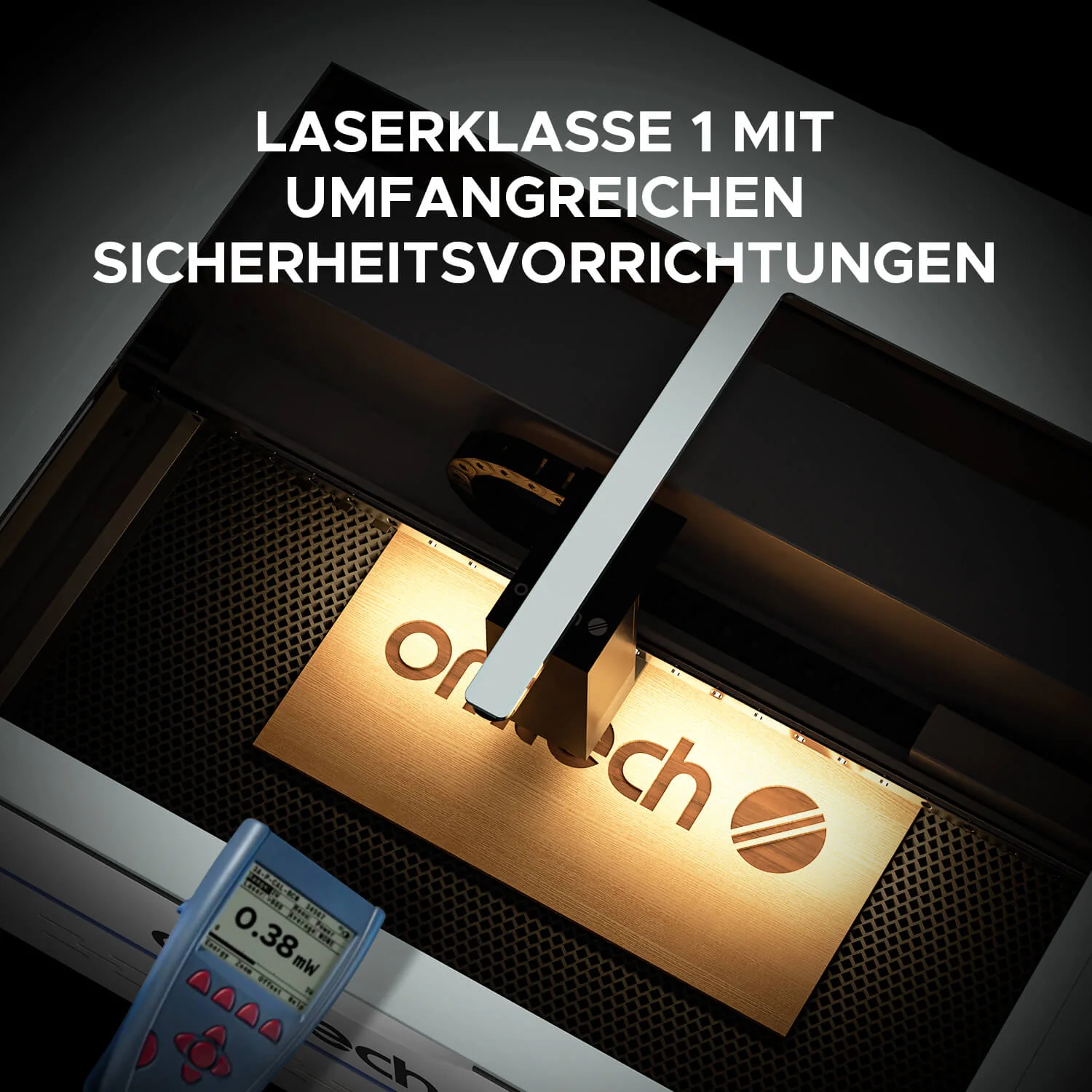 50W Desktop Laser Cutter mit 510x300mm Gravurfläche | Polar Laser - Image 12