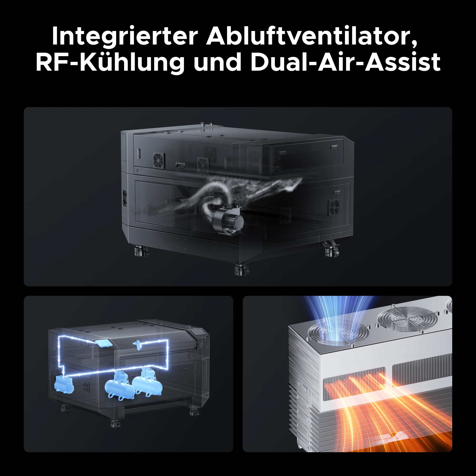 RF-Lasercutter – 4200 mm/s, 20.000 Std. Lebensdauer & 0,07 mm Präzision | Pro RF60 - Image 7